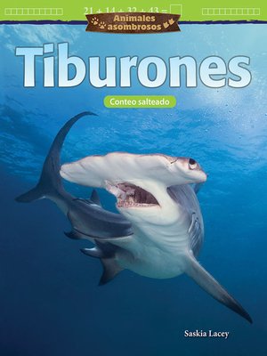 cover image of Animales asombrosos Tiburones: Conteo salteado